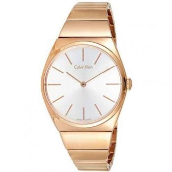Calvin Klein Women's Analogue Quartz Watch with Stainless Steel Strap K6C2X646