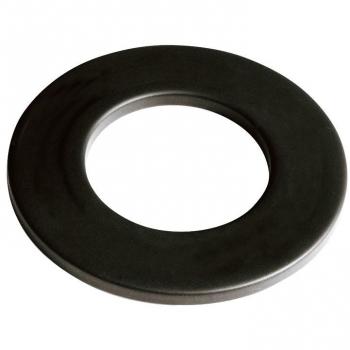Anillo de Cobertura ALA Aeternum para Estufas a Pellet de Acero Pesado, 8 cm, Color Negro, Diámetro 80 mm
