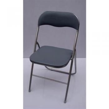 CLOSET NORTE - SILLA PLEGABLE TUBO GRIS