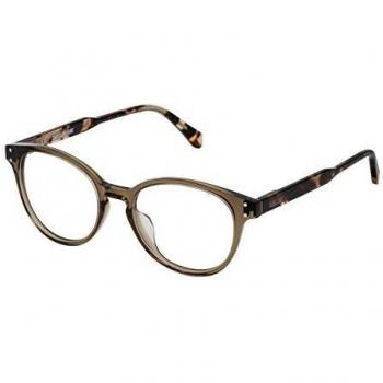 ZADIG&VOLTAIRE VZV18249090Y Gafas, Shiny Olive Brown, 49/18/145 para Hombre