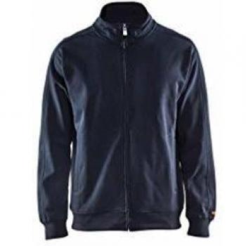 Blaklader Zip-Up Work Sweatshirt 3349 - Navy Blue S