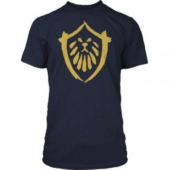 T-Shirt 'World of warcraft : Mists of Pandaria' - Alliance Crest - noir - Taille M [Importación francesa]