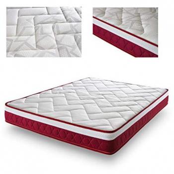 Colchón Viscoelástico Red Velvet 67,5x190 cm - Firmeza Alta, Transpirable, Termoregulador y Hipoalergénico - Envío Incluido
