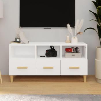 vidaXL Mueble de TV madera contrachapada 102x36x50 cm