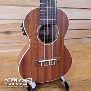 Kala KA-GL-E Mahogany Guitarlele with EQ, Natural Satin