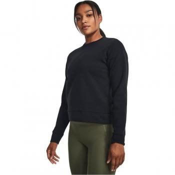 Under Armour - Sudadera Unstoppable Fleece de mujer y Joggers Unstoppable Flc Crew en color negro para mujer