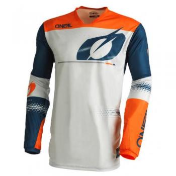 Camiseta de Cross O'Neal Hardwear Haze Azul-Naranja 2XL
