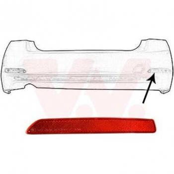 Reflector trasero VAN WEZEL 0693940, incluye elemento reflectante, diseñado para vehículos, fabricado con materiales de alta calidad, fácil instalación y cumple con las normativas de seguridad vial
