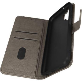 Funda Samsung Galaxy A13 con Tarjetero y Soporte de Vídeo en color Gris
