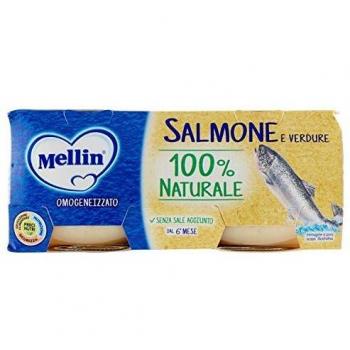Mellin-Omo.Salmone 2X80G