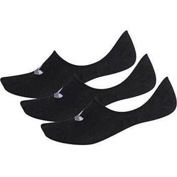 adidas Low Cut Sock 3P Socks, Unisex Adulto, Black, XS