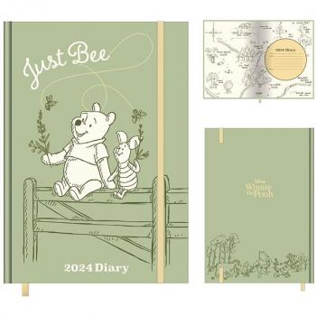Agenda anual 2024 Just Bee Winnie the Pooh 13 x 19 cm