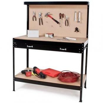 Take Banco de trabajoMesa de trabajo para taller bricolaje pared herramientas cajón - varias tamaños
