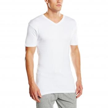 Abanderado Termal Camiseta térmica, Blanco, 52/L para Hombre