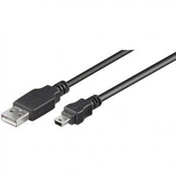 Cable USB 2.0 A a Micro-USB B de 1.5 m, Negro