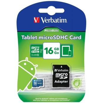 Verbatim 947956 - Memoria micro SDHC de 16 GB, color azul