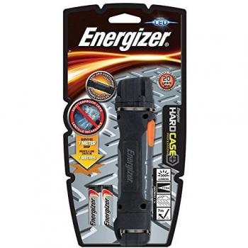 Energizer 628742 Hard Case - Linterna de trabajo con 3 LED y 2 pilas Energizer AA incluidas