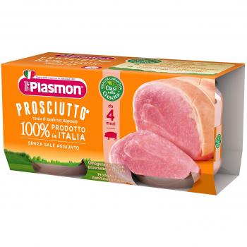 Omogeneizado de Prosciutto Cotto Plasmon 4 x 80 g