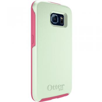 OtterBox Symmetry - Funda para Samsung Galaxy S6, color verde y rosa
