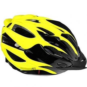 RYMEBIKES Casco Peak - Amarillo Fluor, S/M 56-58 CM