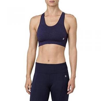 ASICS Mujeres Flex Seamless Azul Oscuro Plateado XS Ropa Interior