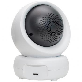 Cámara IP Inteligente Wifi 3.6mm con Sensor de Movimiento y Visión Nocturna, Compatible con Alexa y Google