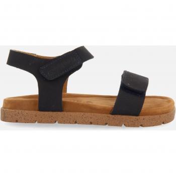 Gioseppo - Sandalias de niño de piel con planta tipo Bio y doble cierre ajustable en color azul