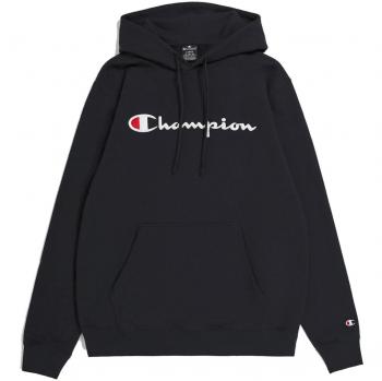 Sudadera con Capucha Champion para Hombre en Color Negro
