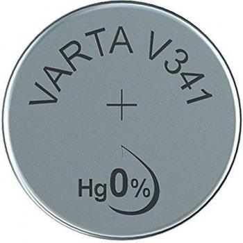 Varta 341101111 - Pila Oxido de Plata, Plateada
