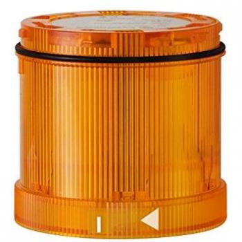 Elemento luminoso intermitente LED WERMA 644, amarillo, Ø 70mm, alimentación 24 V AC/DC