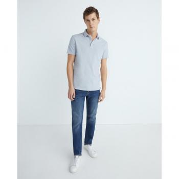 Armani Exchange Mens Logo Pocket Faded Jeans - Indigo Denim 1500 - W36 L32 - male