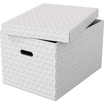 Pack 3 cajas blancas Esselte 510x355x305mm