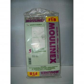 F18 – Lote de 5 bolsas Filtro para Moulinex Witch 600 – 900 y