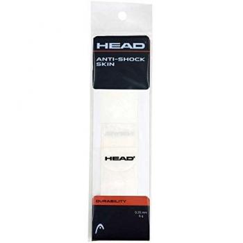Head Protector Anti Shock Skin, Unisex Adulto, Blanco/Naranja, 1 Unidad