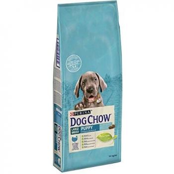 DOG CHOW Perro Puppy Grande Breed - Pienso con Pavo para Cachorro, 14 kg