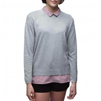 Naf Naf Jersey Nalu Gris XL Gris