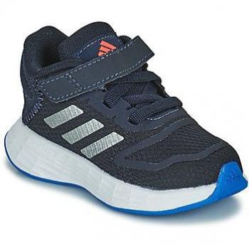 ADIDAS DURAMO 10 NIÑO - Zapatillas Azules para Niños con Cordones Elásticos y Velcro