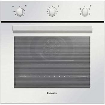 Horno Multifunción Candy Pop Evo FCP502W/E, 65L, Blanco, Clase A con Ventilador de Enfriamiento y Sistema de Limpieza por Agua