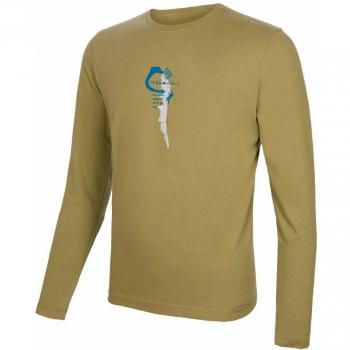 Trangoworld Clif Camiseta, Hombre, Verde Tostado, M