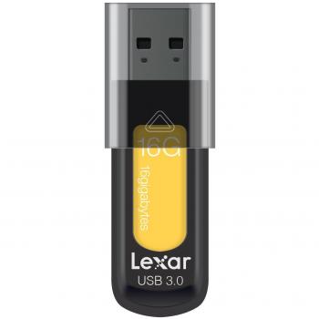 Lexar JumpDrive S57 - Memoria USB 3.0 de 16 GB, amarillo