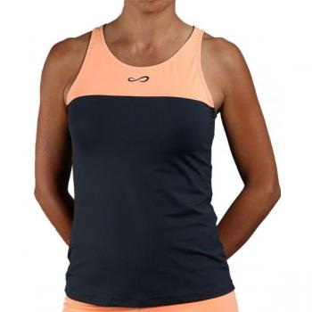 Camiseta de Tirantes Endless Lace para Mujeres - Negro, Albaricoque, Titanium Salmon