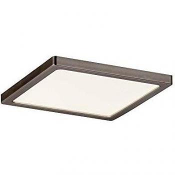 Panel LED Empotrable Areo 8W 3000K IP23 Cuadrado Níquel Mate