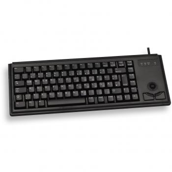 Cherry Ultraslim Trackball Keyboard USB, USB, QWERTY, 1.75 m, 370 x 139 x 19.6 mm, 700 g, 0-50 °C
