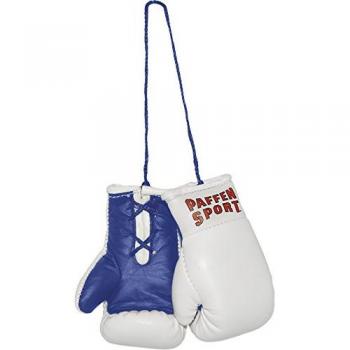 Paffen Sport - Adorno, diseño de guantes de boxeo mini blanco, azul