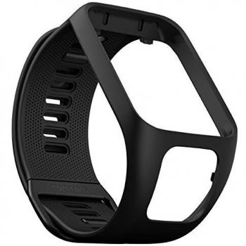 TomTom - Correa reloj para Runner 3, Spark 3, Runner 2, Spark, Adventurer, Golfer 2, Unisex Adulto, Negro, L