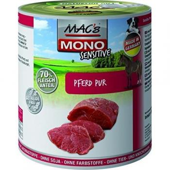 MAC's Mono Sensitive Pack Ahorro 24 x 800 g para Caballo
