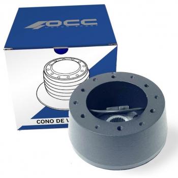 Cono de Volante OCC Motorsport - Cono de volante, fabricado en material ligero y resistente, diseño ergonómico para un mejor agarre, compatible con múltiples modelos de volantes, acabado en color negro mate, ideal para uso en competición