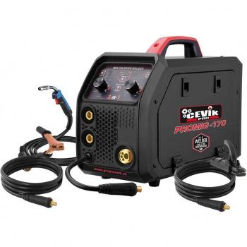 Cevik Pro - Equipo de Soldadura Inverter 3 en 1 MIG/TIG/MMA 160 A