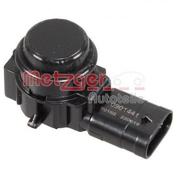 Sensor de aparcamiento METZGER 0901441 para VOLKSWAGEN Tiguan y SKODA Kodiaq, montaje original