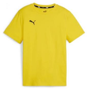 Camiseta Casual de Manga Corta Puma TeamGOAL para Niños Color Amarillo F07 116